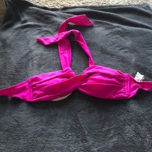 Hot Fuschia bathing suit top